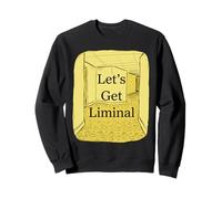 Vamos a Conseguir Liminal Pasillo Vacío Weirdcore Dreamcore Sudadera