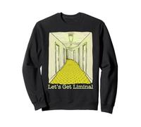 Vamos a Conseguir Liminal Pasillo Vacío Weirdcore Dreamcore Sudadera
