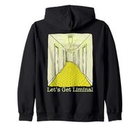 Vamos a Conseguir Liminal Pasillo Vacío Weirdcore Dreamcore Sudadera con Capucha