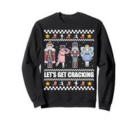 ¡Vamos A Cracking! Ballet Cascanueces Meme de Navidad Sudadera