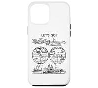 Vamos a Dar la Vuelta al Mundo Vintage Travel Art 2 Shapes Mania Carcasa para iPhone 12 Pro MAX