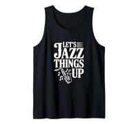 Vamos a darle Jazz a los Amantes de la música Retro Camiseta sin Mangas