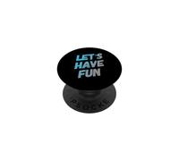 Vamos a divertirnos Mensajes de Texto Divertidos Citas Divertidas de Humor PopSockets PopGrip Adhesivo