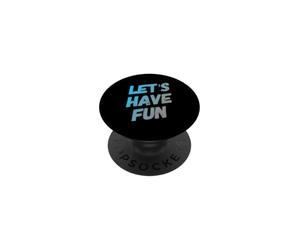 Vamos a divertirnos Mensajes de Texto Divertidos Citas Divertidas de Humor PopSockets PopGrip Adhesivo