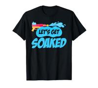 Vamos a empaparnos de Verano con Agua y diversión Camiseta