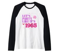 Vamos a festejar como si fuera 1965 - Retro Disco Vibes Camiseta Manga Raglan