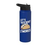 Vamos a hacer tacos con malvaviscos Stainless Steel Insulated Water Bottle