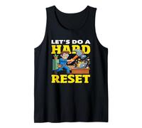 Vamos a Hacer un Hard Reset Hammer Computer Smash IT Camiseta sin Mangas
