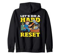Vamos a Hacer un Hard Reset Hammer Computer Smash IT Sudadera con Capucha