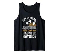 Vamos a Hacer un Paseo embrujado... Fantasma Espeluznante Halloween Camiseta sin Mangas