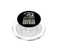 Vamos a Hacer un Paseo embrujado... Fantasma Espeluznante Halloween PopSockets PopGrip para MagSafe