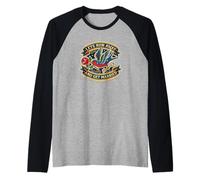 Vamos a huir y Casarse Elopement Pareja Camiseta Manga Raglan
