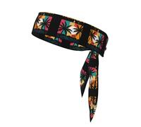 Vamos a ir a Florida - Diadema deportiva con estampado de flores, pañuelo deportivo duradero, ideal para voleibol y entrenamientos