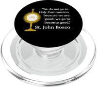 Vamos a la comunión para ser Buenos San Juan Bosco Cita PopSockets PopGrip para MagSafe