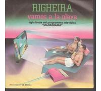 VAMOS A LA PLAYA 7" (45) ITALIAN CGD 1983