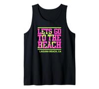 Vamos a la Playa Laguna Beach California Camiseta sin Mangas
