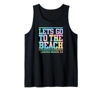 Vamos a la Playa Laguna Beach California Camiseta sin Mangas