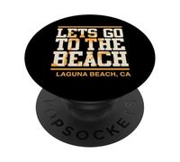 Vamos a la Playa Laguna Beach California PopSockets PopGrip Adhesivo