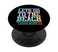 Vamos a la Playa Laguna Beach California PopSockets PopGrip Adhesivo