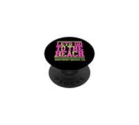 Vamos a la Playa Monterey Beach California PopSockets PopGrip Adhesivo