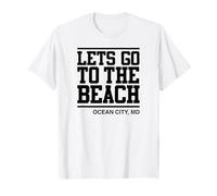 Vamos a la Playa Ocean City Maryland Camiseta