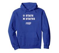 Vamos a los Estados Logo Sudadera con Capucha