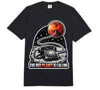 Vamos a Marte Misión de exploración de Marte a Marte Planeta Rojo Comfort Colors Adult Heavyweight T-Shirt