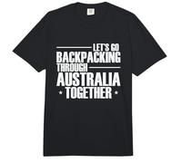 Vamos a mochileros por Australia Juntos Comfort Colors Adult Heavyweight T-Shirt