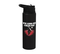 Vamos a necesitar un barco más grande - Shark Lover Marine Biology Stainless Steel Insulated Water Bottle