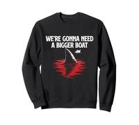 Vamos a necesitar un Barco más Grande - Shark Lover Marine Biology Sudadera
