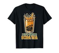 Vamos a Pedir Boba Tea Bubble Tea Milk Tea Lover Camiseta