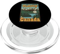 Vamos a Pescar en Canadá - Canada Pesca PopSockets PopGrip para MagSafe