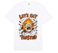 Vamos a por Camping S'Mores Marshmallow Smores Comfort Colors Adult Heavyweight T-Shirt