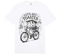 Vamos a por Camping S'Mores Marshmallow Smores Comfort Colors Adult Heavyweight T-Shirt