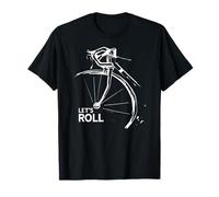 Vamos a rodar frase ciclista motivadora Camiseta