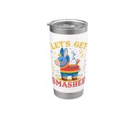 Vamos a ser aplastados Vaso térmico de acero inoxidable de doble pared