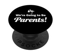 Vamos a ser Padres bebé diseño de Anuncio PopSockets PopGrip Adhesivo