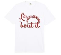 Vamos a Taco 'Bout it - Juego de Palabras de Taco para entusiastas del Taco Punny Comfort Colors Adult Heavyweight T-Shirt