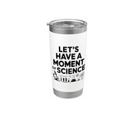 Vamos a tener un momento de diversión científica Vaso térmico de acero inoxidable de doble pared