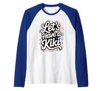Vamos a Tener una Fiesta del Orgullo Gay de Kiki Fiesta Rainbow LGBT Celebración Camiseta Manga Raglan