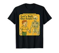 Vamos a vender nuestras almas Capitalismo Meme Retro Camiseta