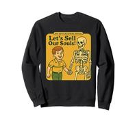 Vamos a vender nuestras almas Capitalismo Meme Retro Sudadera