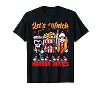 Vamos a Ver películas de Terror Divertida película de Terror de Halloween Camiseta