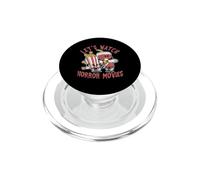 Vamos a Ver películas de Terror Funny Halloween Party Spooky Scary PopSockets PopGrip para MagSafe