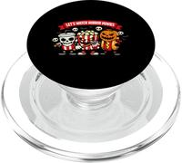 Vamos a Ver películas de Terror Lindo Espeluznante Halloween Snacks Película PopSockets PopGrip para MagSafe