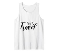 Vamos a Viajar Divertido Dicho para Cualquier Persona Que necesite Escapar Camiseta sin Mangas