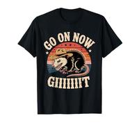 Vamos ahora Git Western Country Zarigüeya Vaquera Vintage Camiseta