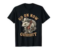 Vamos ahora Git Western Country Zarigüeya Vaquera Vintage Camiseta