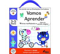 Vamos Aprender 3-5 Anos: Escreve e Apaga