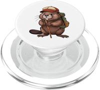 Vamos - Aventura de senderismo con castor PopSockets PopGrip para MagSafe